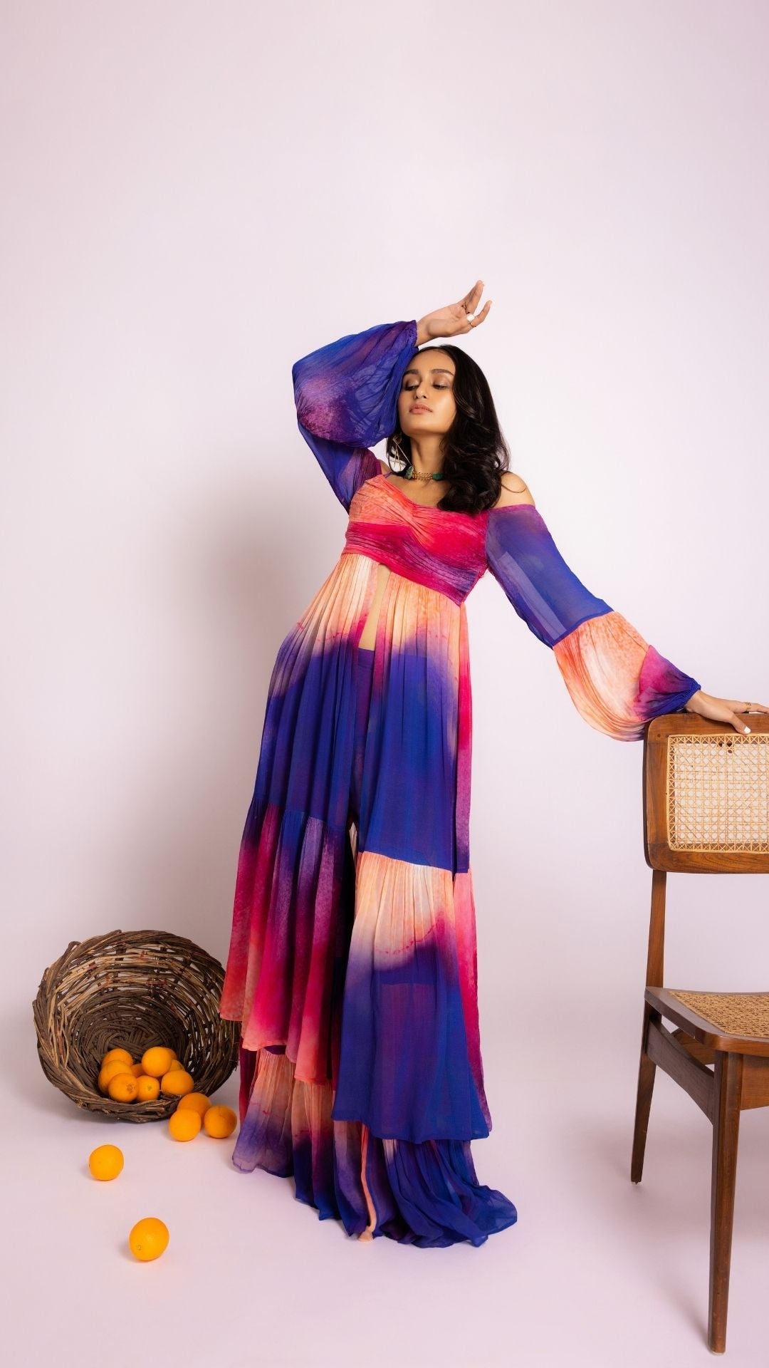The State of Love Layered Long Palazzo Set